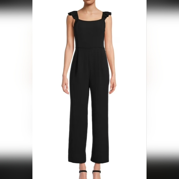 BCBG Elegant Black Jumpsuit - Picture 5 of 7